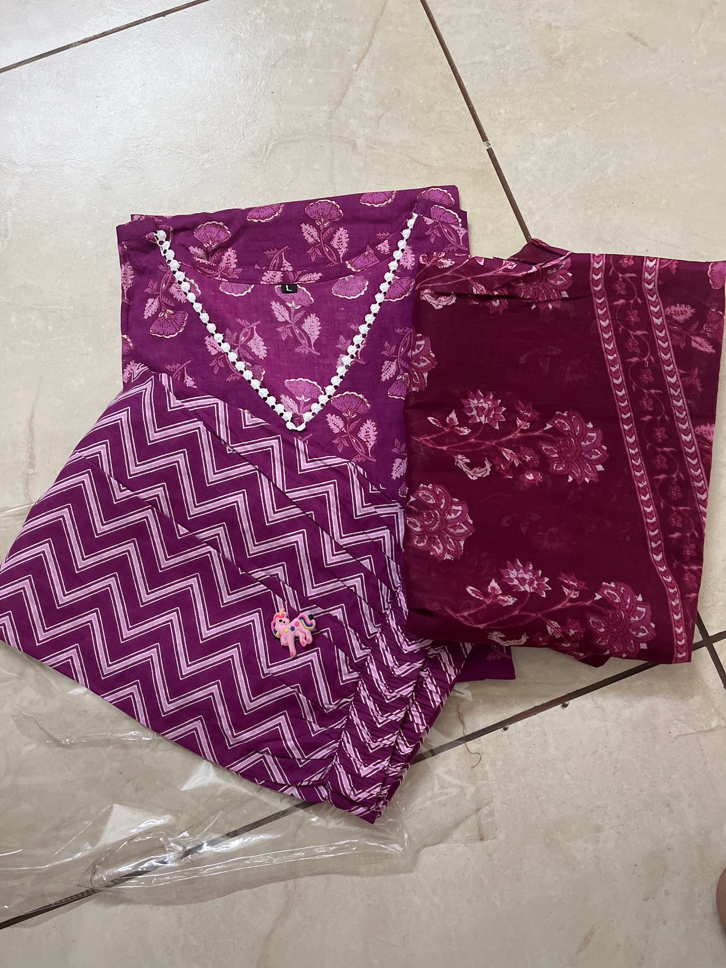 Cotton suit set